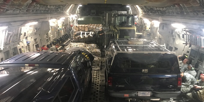 172d AW Provides Hurricane Harvey Relief